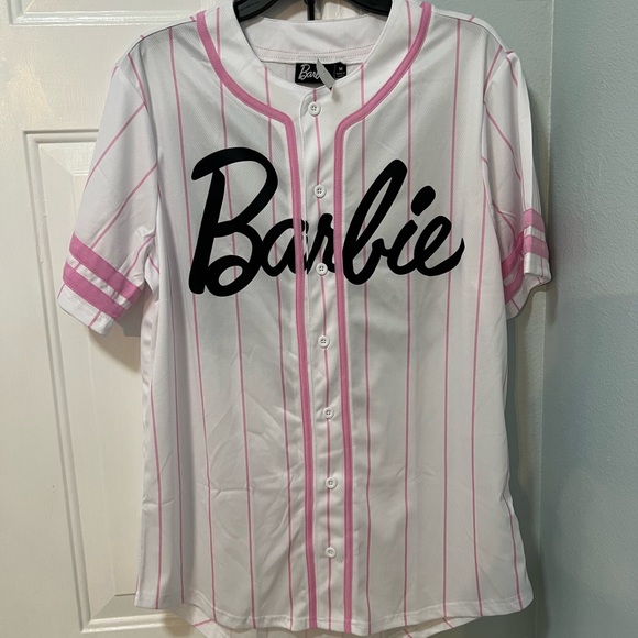 Brand new baseball Barbie shirt - Picture 3 of 6